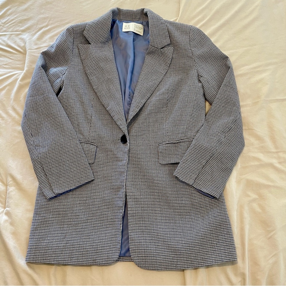 AIKE Houndstooth Blazer – Women’s Size S